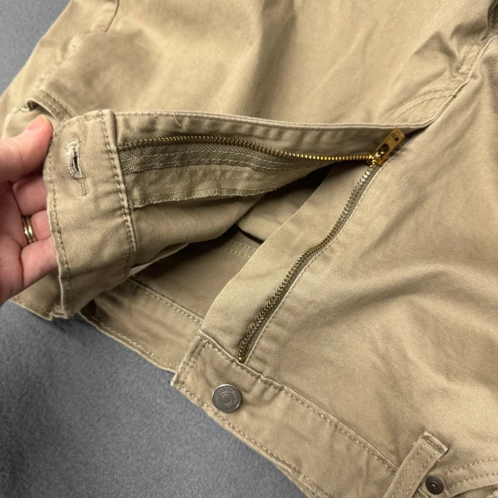 Levi's 541 Pants Mens 42x32 (42x31 ACTUAL) Athletic Taper Khaki Chino Classic